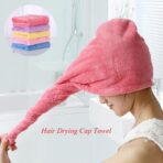 Best Hair Dryer Cap Towel – Hair Wrap Towel For Ladies( Random Color )