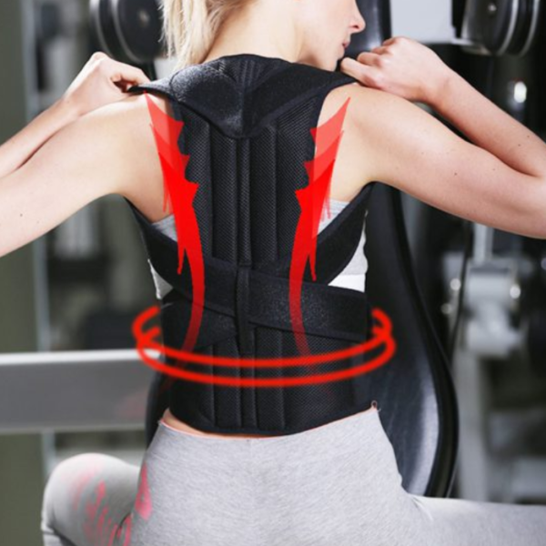 Back Posturm Spine Support Belt Adjustable Adult Corset Posture Correction Belt Body Health Care