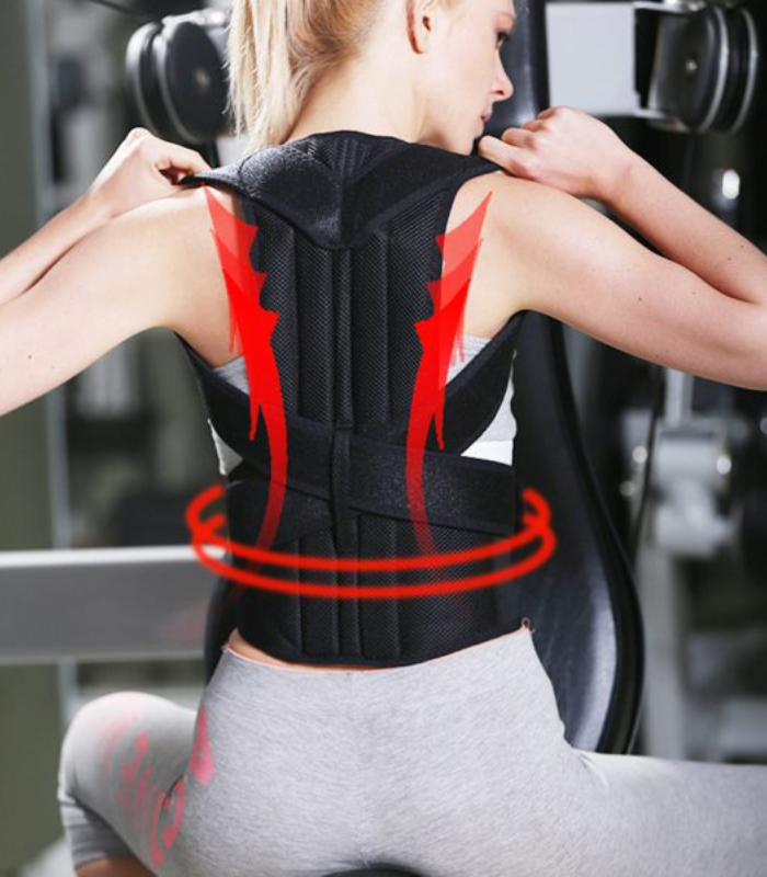 Back Posturm Spine Support Belt Adjustable Adult Corset Posture Correction Belt Body Health Care